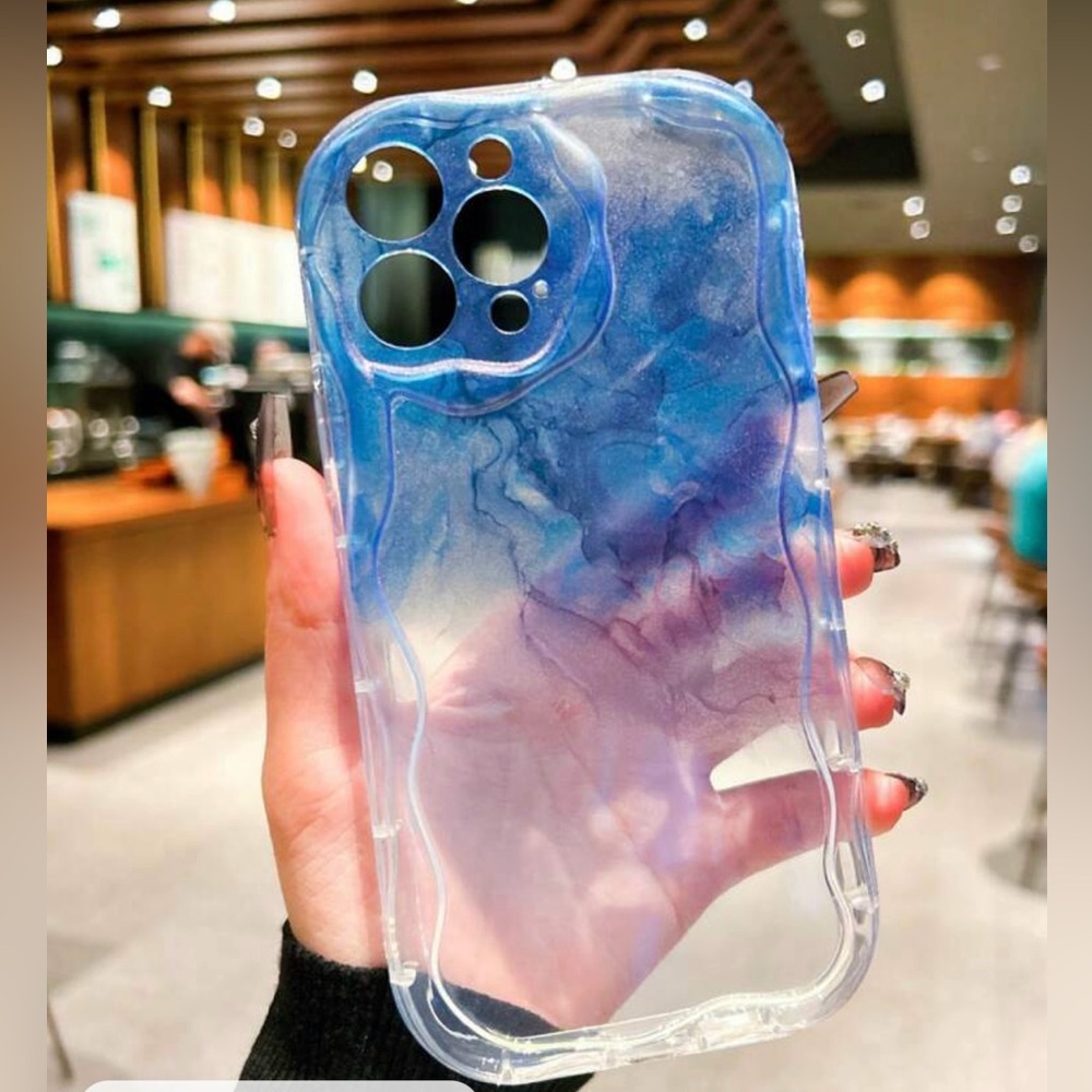 Jessica Young Abstract Fluid Pattern Phone Case - Picture 5 of 6